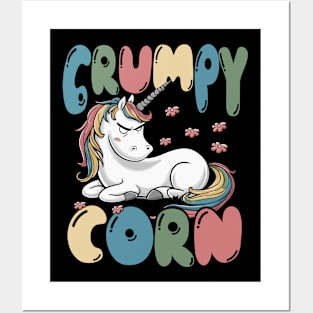 Grumpy Unicorn Posters and Art